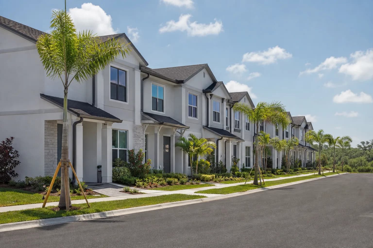 Miramar Florida home with clean windows and screens