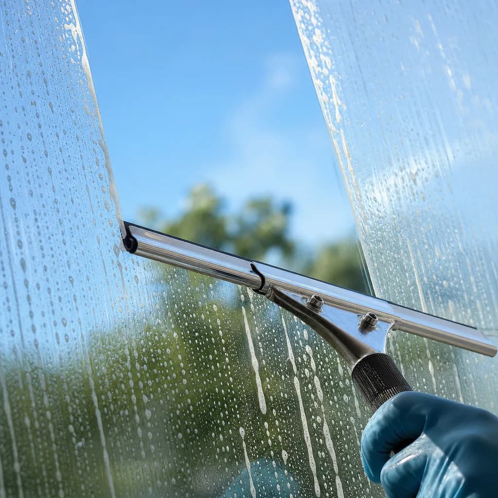 Squeegee pass